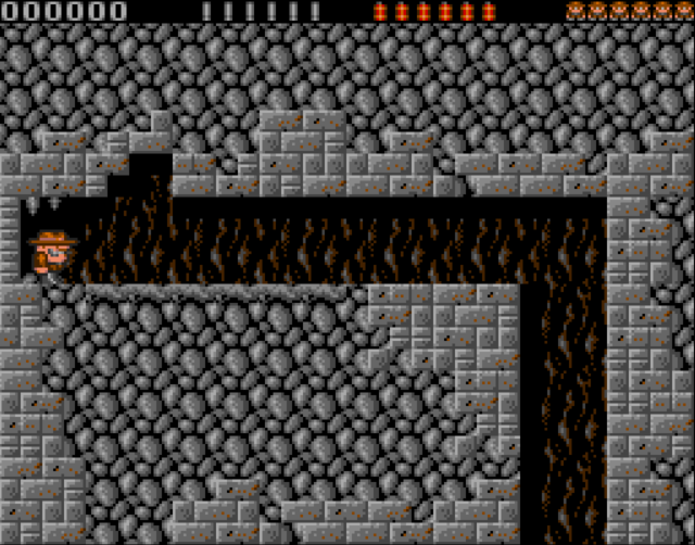 Rick Dangerous - Atari ST game screenshot (1989) by Core Design